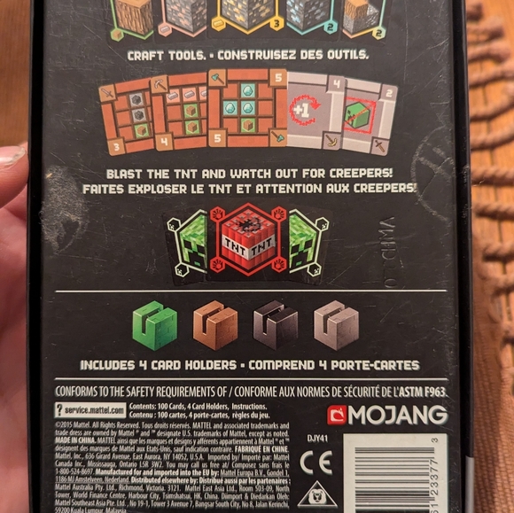 Minecraft Card Game - Picture 2 of 2